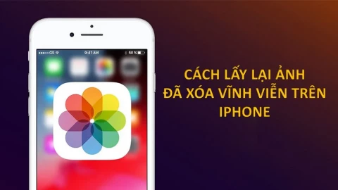 7 cách khôi phục ảnh đã xoá vĩnh viễn trên iPhone dễ dàng