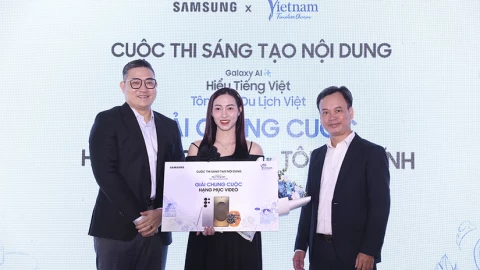 Samsung công bố những tác giả đạt giải trong cuộc thi sáng tạo nội dung cùng Galaxy AI, tôn vinh du lịch quốc gia